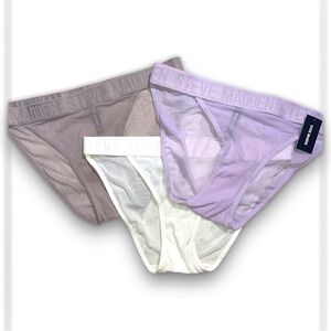NWT STEVE MADDEN Panty 3-pack